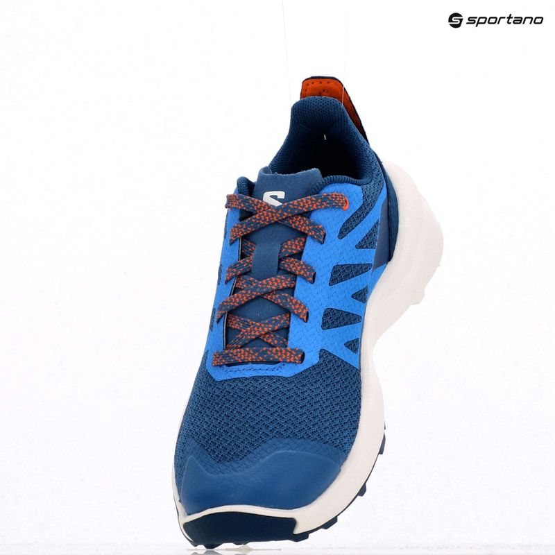 Salomon Patrol blu scuro/blu francese/bianco, scarpe da trekking per bambini 9