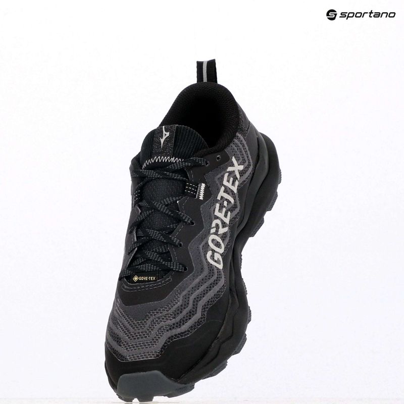 Scarpe da corsa da donna Mizuno Wave Daichi 9 GTX ebano/nebbia di porto/nero 9