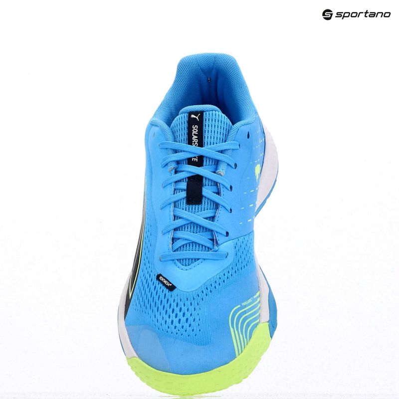 Scarpe sportive indoor da uomo PUMA Solarstrike III blu luminoso/club navy/mela frizzante 14