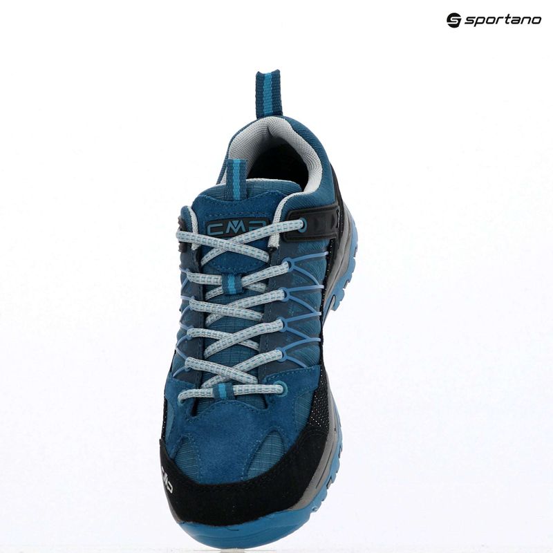 Stivali da trekking per bambini CMP Rigel Low Wp ocean 9