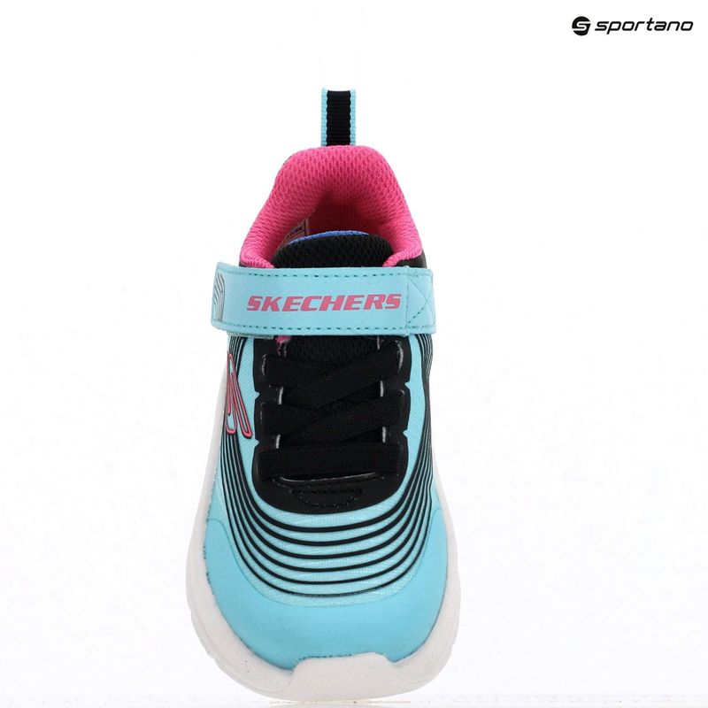SKECHERS Microspec Advance aqua/viola scarpe per bambini 9