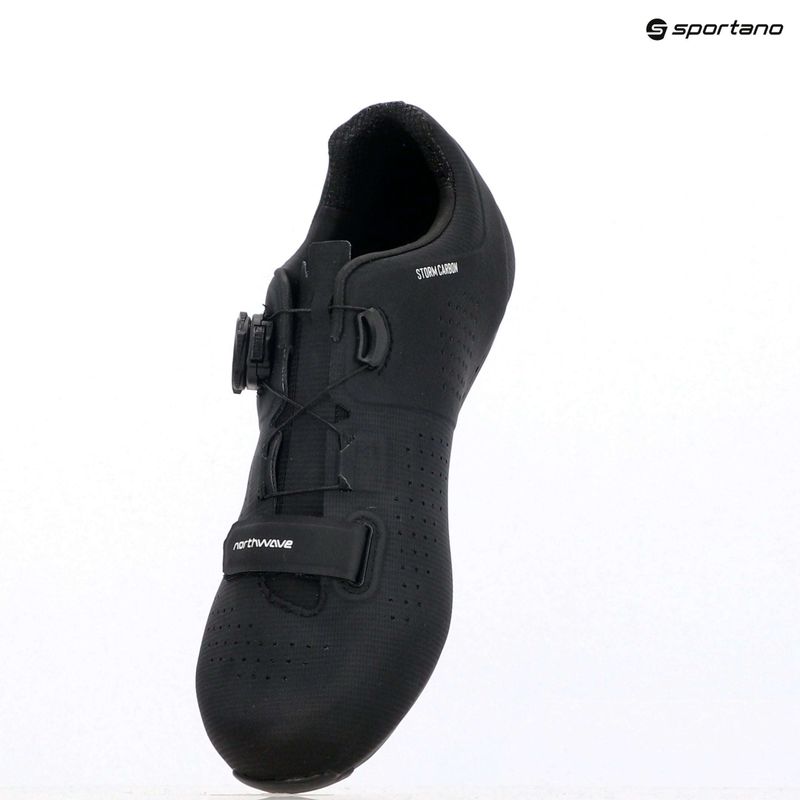 Northwave Storm Carbon nero/bianco scarpe da strada da uomo 9