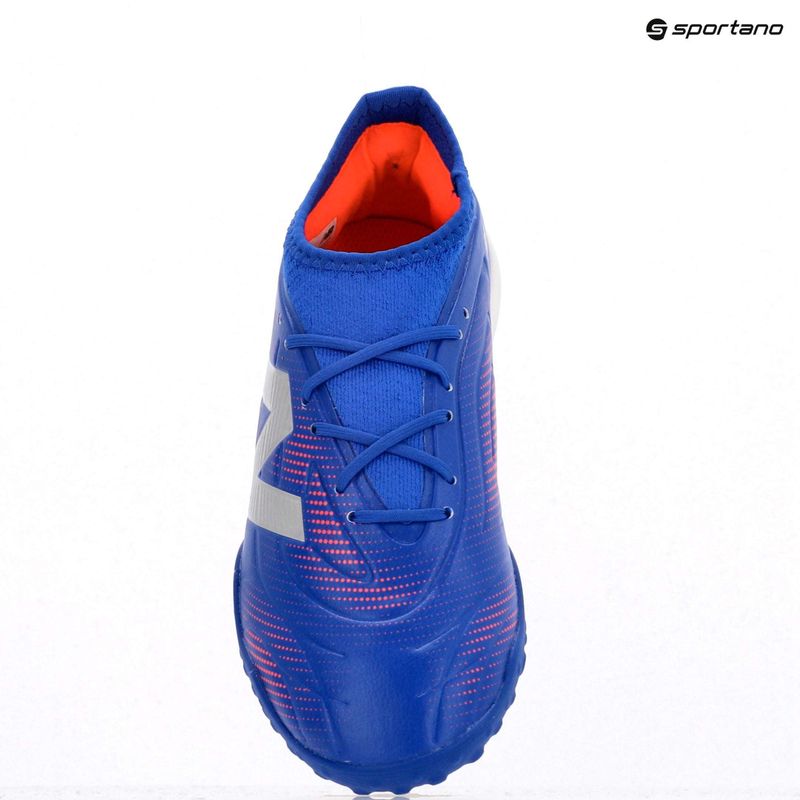 Scarpe da calcio per bambini New Balance Tekela Team Low JR TF blu 9