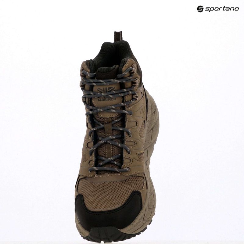 Stivali da trekking da uomo Karrimor Kestrel Mid marrone 9