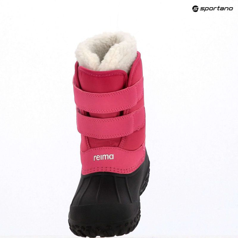 Stivali da neve per bambini Reima Konkari rosy berry 10