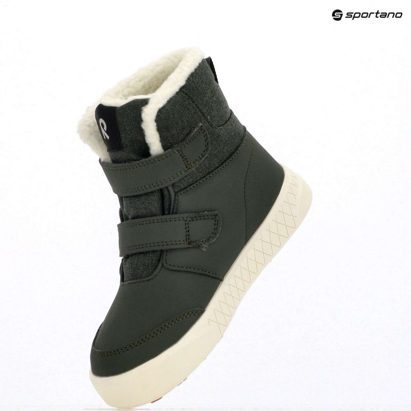 Stivali da neve per bambini Reima Pyrytys thyme green 11