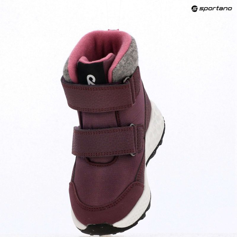 Stivali da neve per bambini Reima Hallava deep purple 9