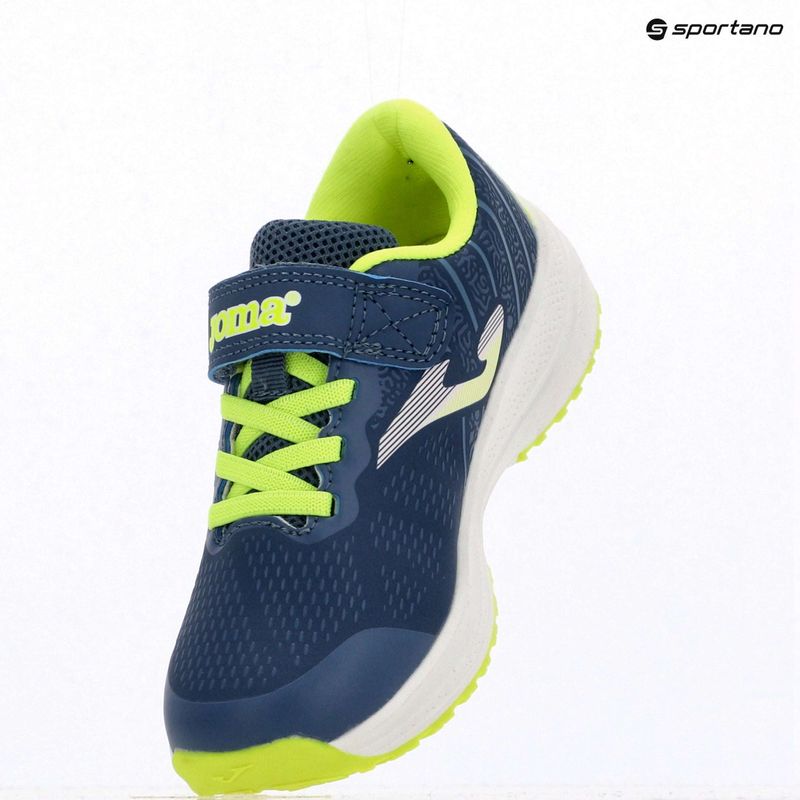 Scarpe da corsa Joma Victory Jr per bambini blu navy / giallo 9