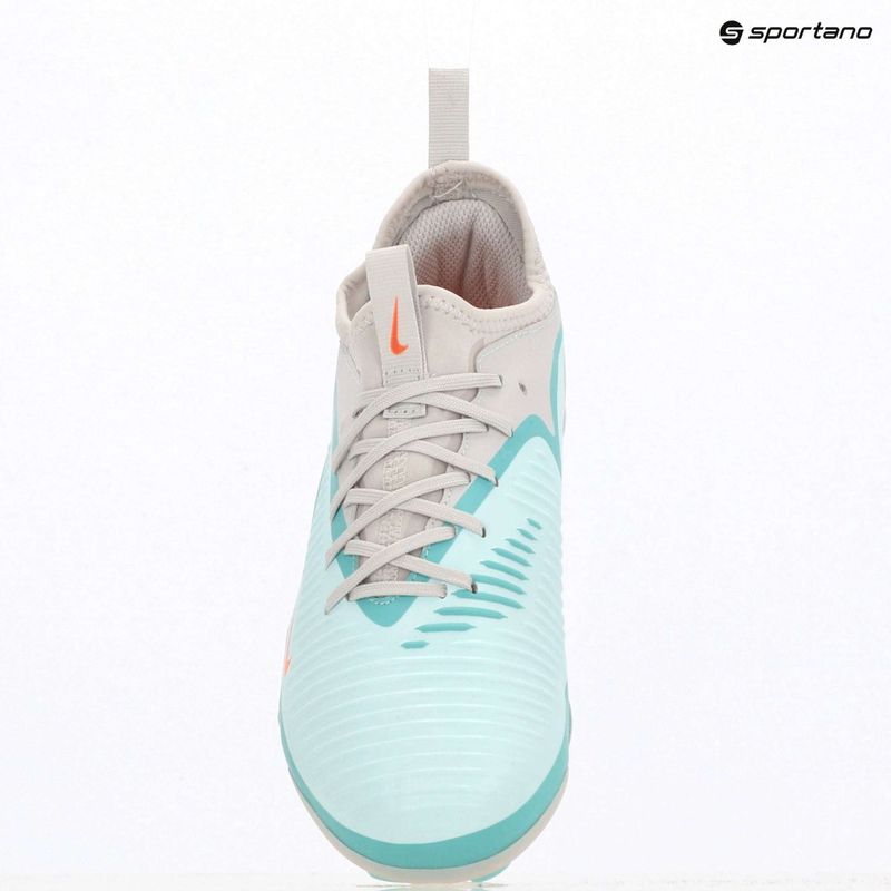 Scarpe da calcio uomo Nike United Phantom 6 Low Academy Jr FG/MG pistachio frost/hyper orange 9
