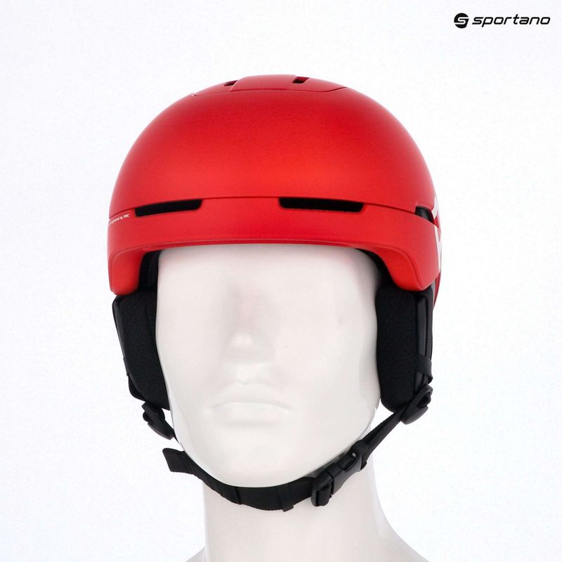 Casco da sci POC Obex BC MIPS rosso opaco 9