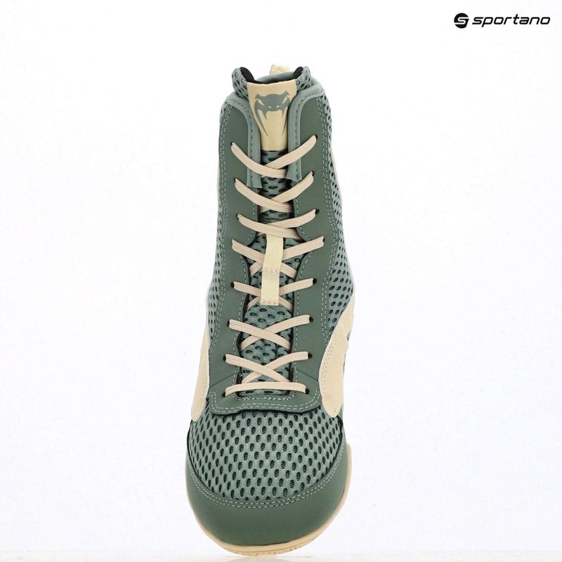 Scarpe da boxe uomo Venum Contender Boxing aqua green/ivory 12