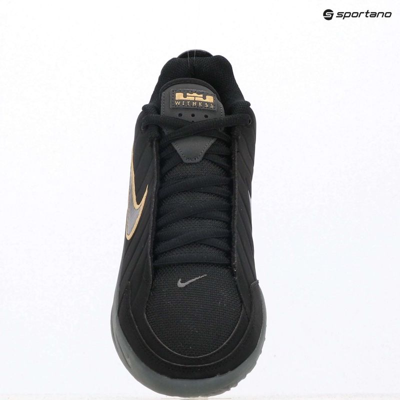 Scarpe da basket uomo Nike LeBron Witness 9 black/iron grey/dark smoke grey/black 11
