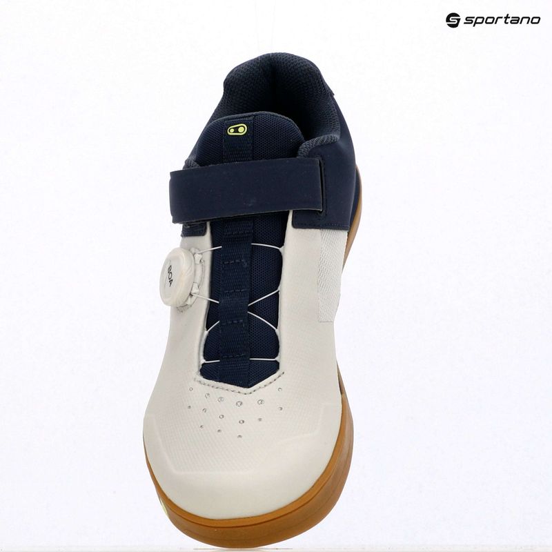 Scarpe da ciclismo MTB Crankbrothers Mallet BOA navy grey/gum outsole 16