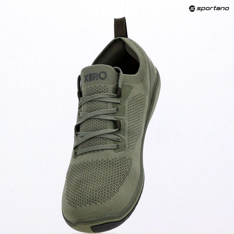 Scarpe da uomo a piedi nudi Xero Shoes Nexus Knit oliva 12