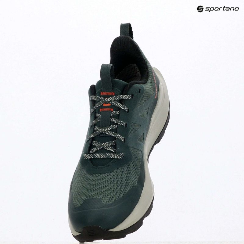 Scarpe da trekking da uomo Salomon Elixir Activ GTX scarab/green gable 10