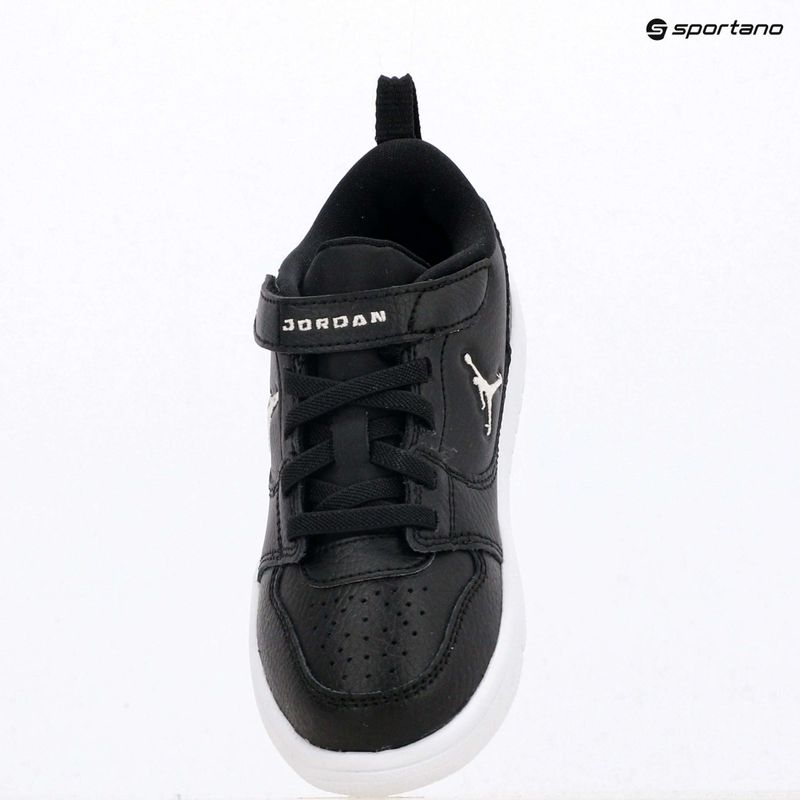 Scarpe da bambino Jordan Court Connect Low black/white 6