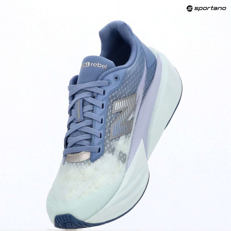 Scarpe da running da donna New Balance FuelCell Rebel V5 fairweather blue/glint blue 9