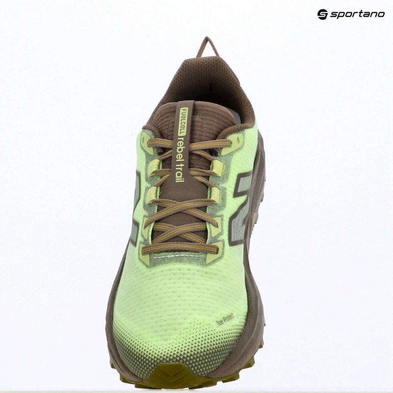Scarpe da running da uomo New Balance Rebel Trail V1 afterglow/thunder brown 9