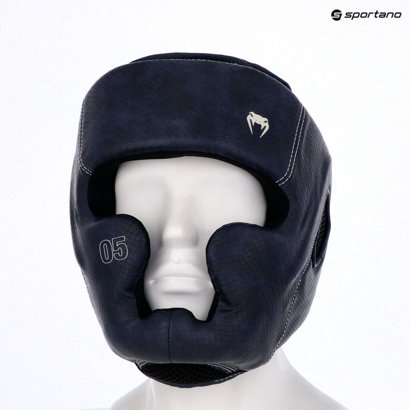 Casco da boxe Venum Impact Evo Scales Headgear midnight blue 9