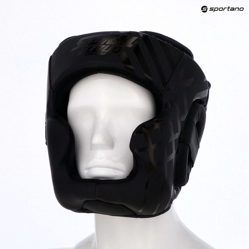 Casco da boxe StormCloud Lynx black/black 9