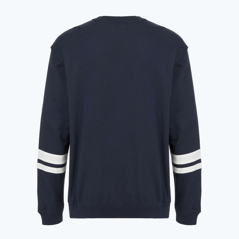 Felpa uomo GAP Logo Piping Crewneck blu navy 2