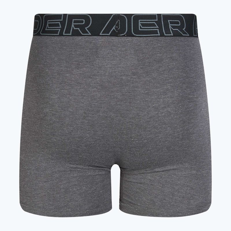 Under Armour Perf Cotton slip da uomo 6" 3 pezzi nero carbone/nero galassia 3