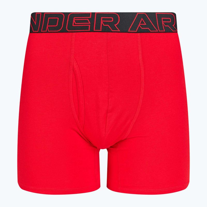 Under Armour Perf Cotton slip da uomo 6" 3 pezzi nero carbone/nero galassia 5