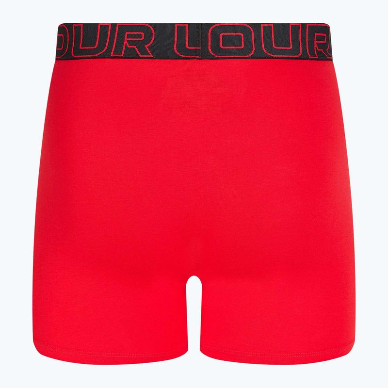 Under Armour Perf Cotton slip da uomo 6" 3 pezzi nero carbone/nero galassia 6