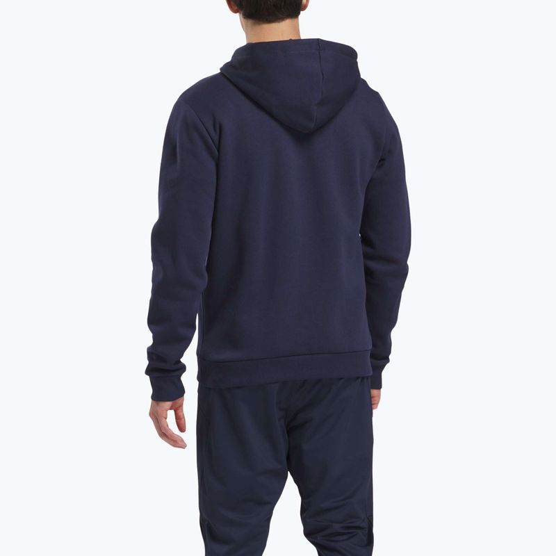 Felpa Reebok Identity SL Fleece FZ vector navy da uomo 3