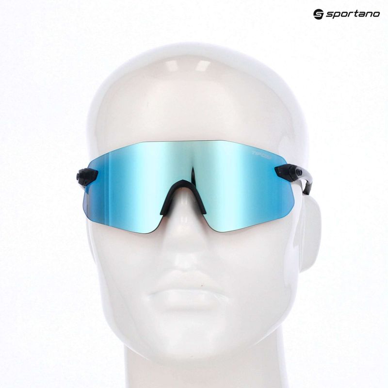Occhiali da sole Tifosi Vogel SL crystal smoke/smoke blu brillante 5