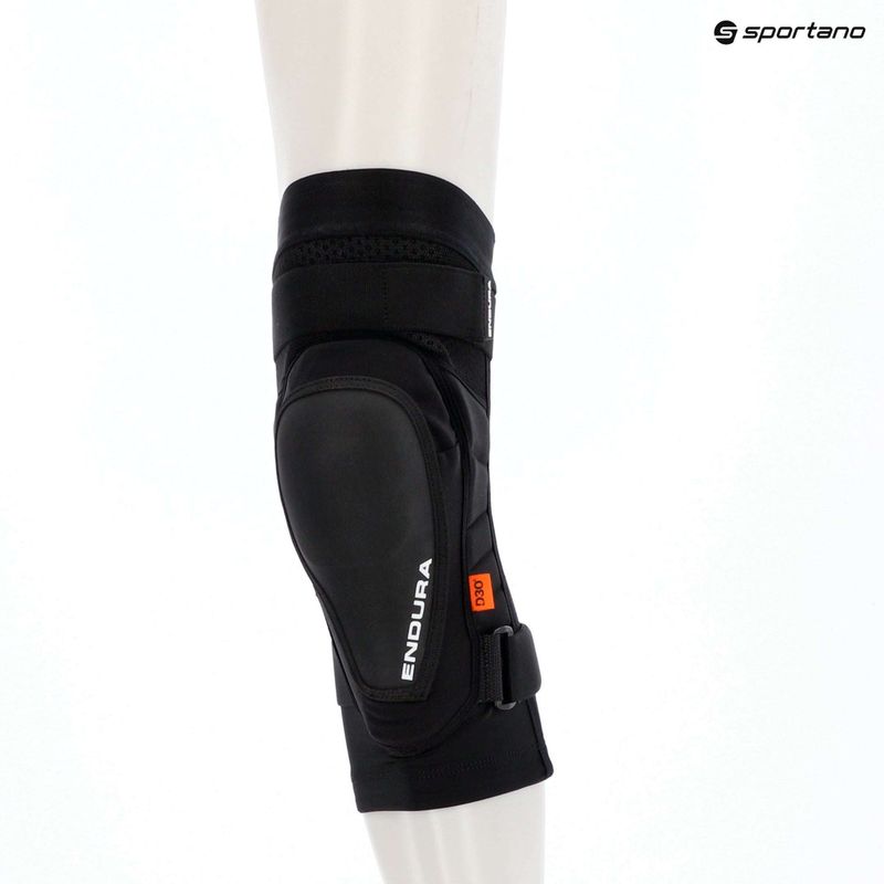 Ginocchiera Endura MT500 a guscio duro nera 7