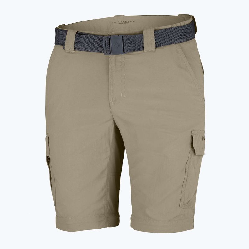 Pantaloni da trekking Columbia Silver Ridge II Convertible tusk da uomo 8