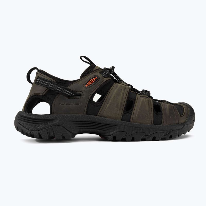 KEEN Targhee III sandali da uomo grigio/nero 2