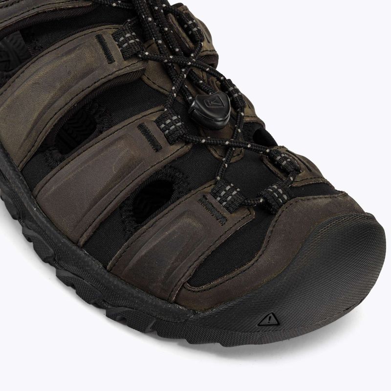 KEEN Targhee III sandali da uomo grigio/nero 7