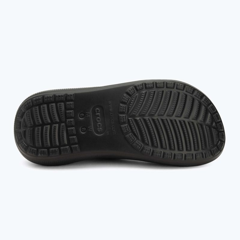 Sandalo Crocs Classic Crush donna nero 4