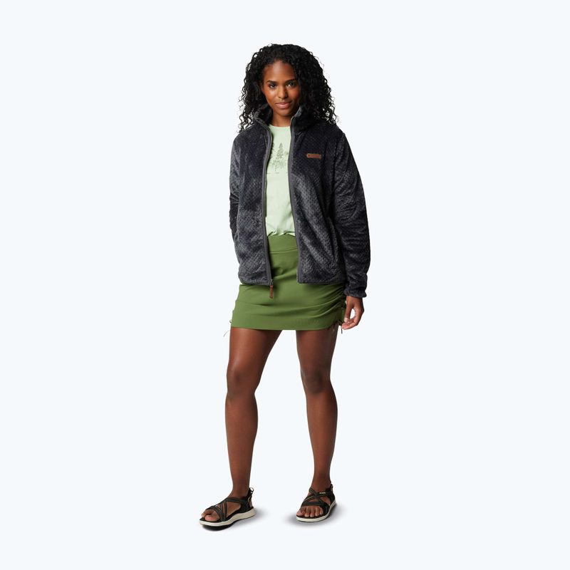 Felpa donna Columbia Fire Side II Sherpa Full Zip shark 2