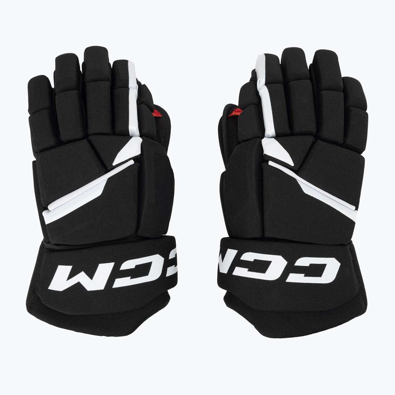 Guanti da hockey CCM Next SR nero/bianco 2