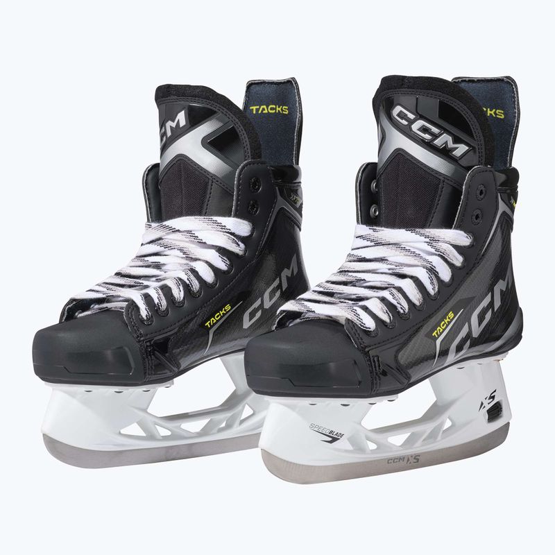 Pattini da hockey da uomo CCM Tacks XF70 SR nero 2
