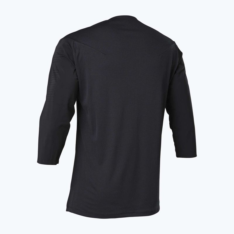Maglia ciclismo uomo Fox Racing Flexair 3/4 Delta Jersey nero 2