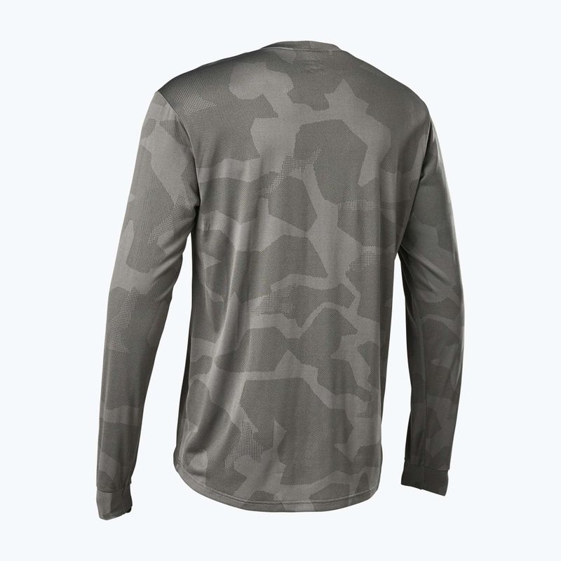 Maniche lunghe ciclismo uomo Fox Racing Ranger Tru Dri grigio 5