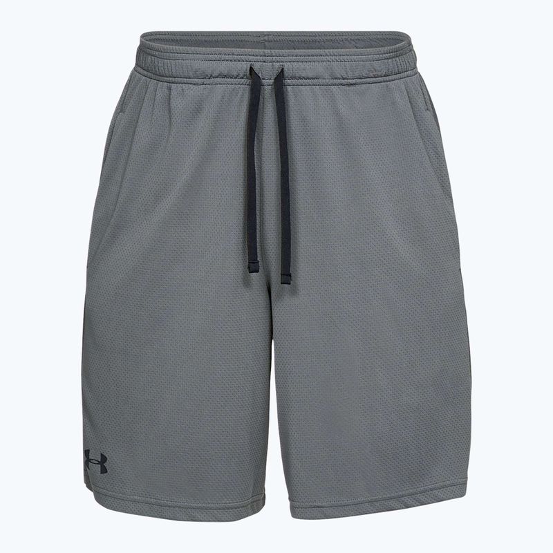 Pantaloncini da uomo Under Armour Tech Mesh grigio/nero 5