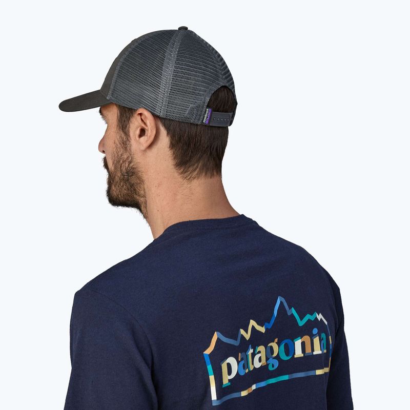 Cappello da baseball Patagonia P-6 Logo LoPro Trucker grigio fucina 4