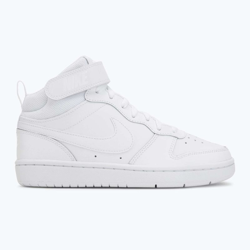 Scarpe Nike Court Borough Mid 2 white/white/white 2