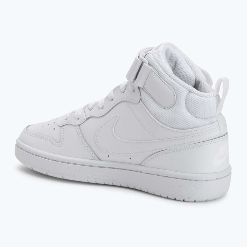 Scarpe Nike Court Borough Mid 2 white/white/white 3