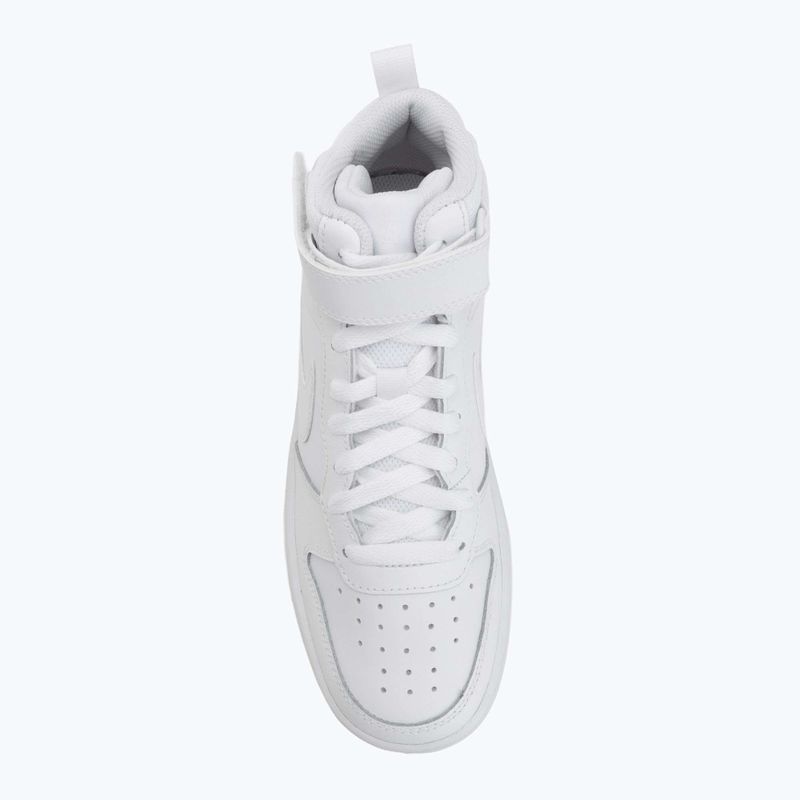 Scarpe Nike Court Borough Mid 2 white/white/white 5