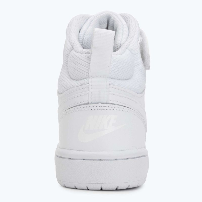 Scarpe Nike Court Borough Mid 2 white/white/white 6
