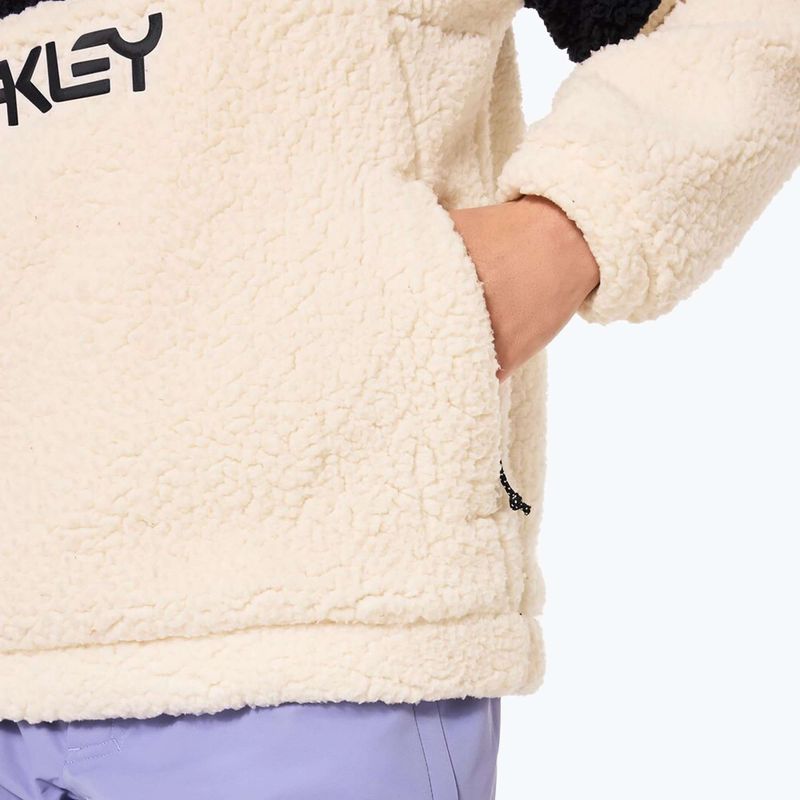Felpa da snowboard da donna Tnp Ember Half Zip Rc Fleece bianco artico 7