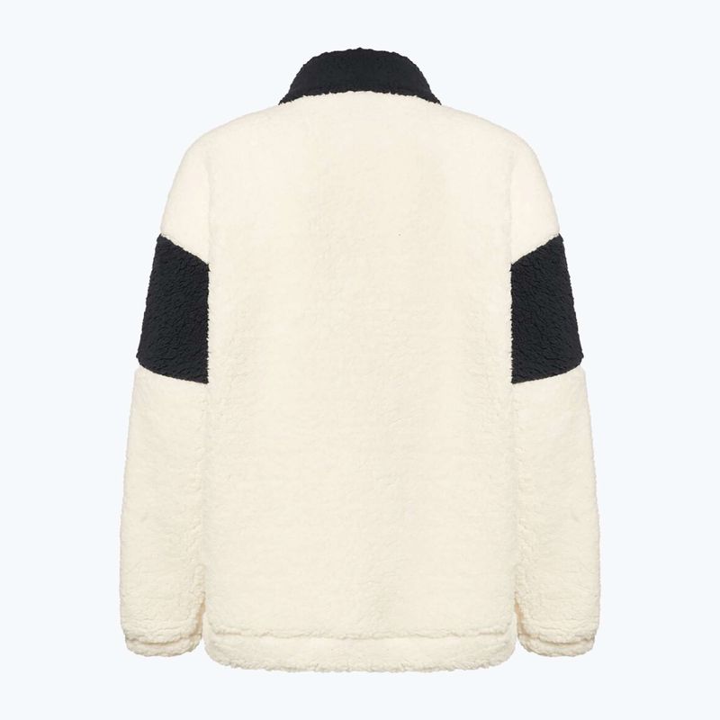 Felpa da snowboard da donna Tnp Ember Half Zip Rc Fleece bianco artico 10