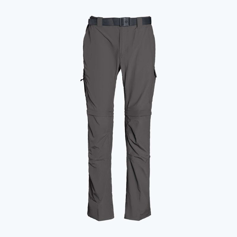 Columbia Silver Ridge II Converti city pantaloni da trekking da uomo grigi 7