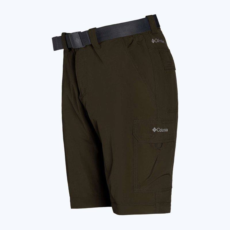 Pantaloni da trekking Columbia Silver Ridge II Convertible verde oliva per uomo 10